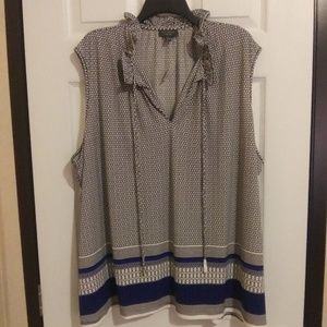 New. With tags. The Limited Sleeveless Blouse